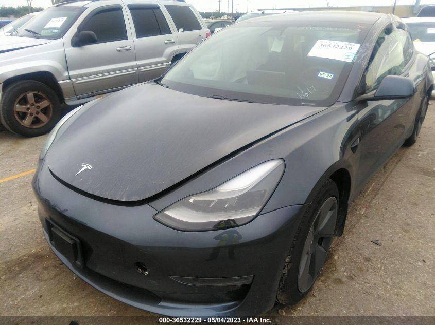 2021 TESLA MODEL 3 STANDARD RANGE PLUS - 5YJ3E1EA0MF031617