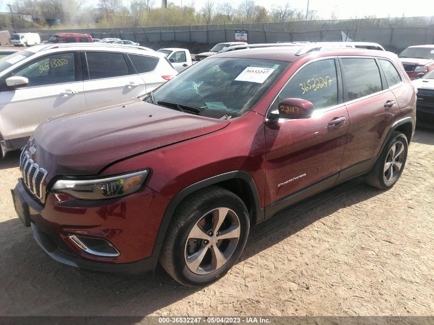 2019 JEEP CHEROKEE LIMITED - 1C4PJMDN6KD246541