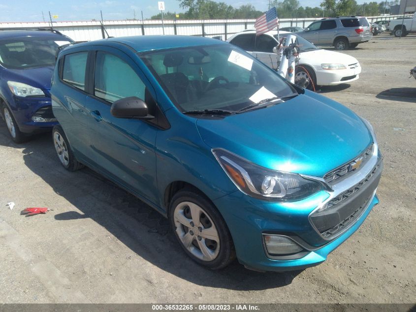 2019 CHEVROLET SPARK LS - KL8CB6SA5KC743134