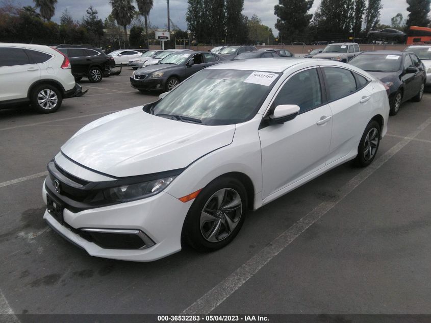 2020 HONDA CIVIC SEDAN LX - 19XFC2F69LE216420