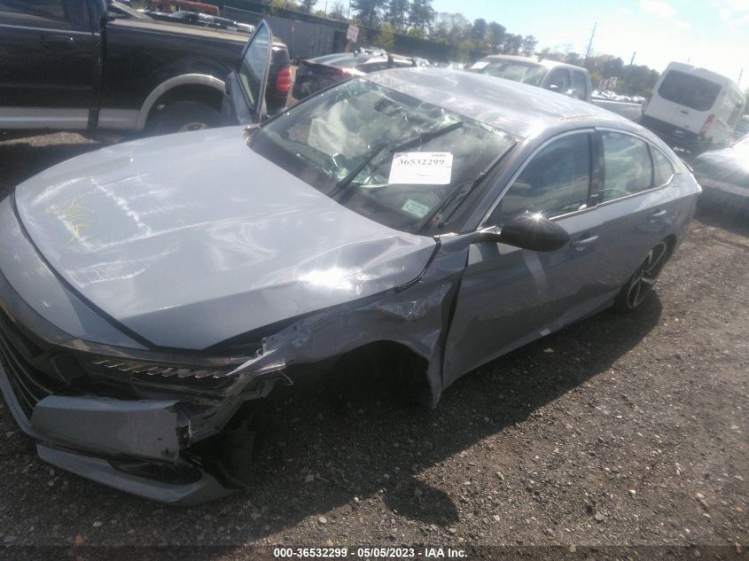 2022 HONDA ACCORD SEDAN SPORT - 1HGCV1F32NA088154
