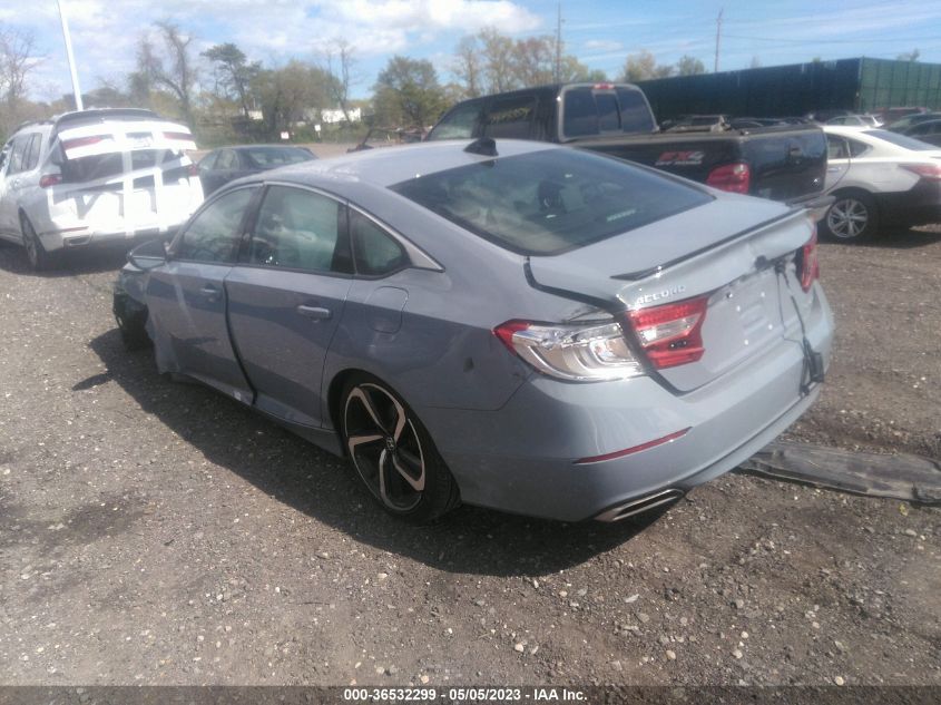 2022 HONDA ACCORD SEDAN SPORT - 1HGCV1F32NA088154