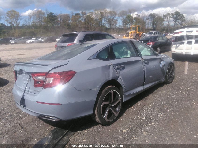 2022 HONDA ACCORD SEDAN SPORT - 1HGCV1F32NA088154