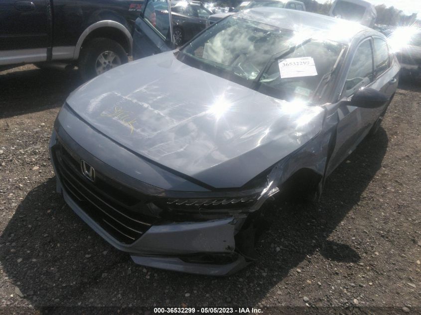 2022 HONDA ACCORD SEDAN SPORT - 1HGCV1F32NA088154