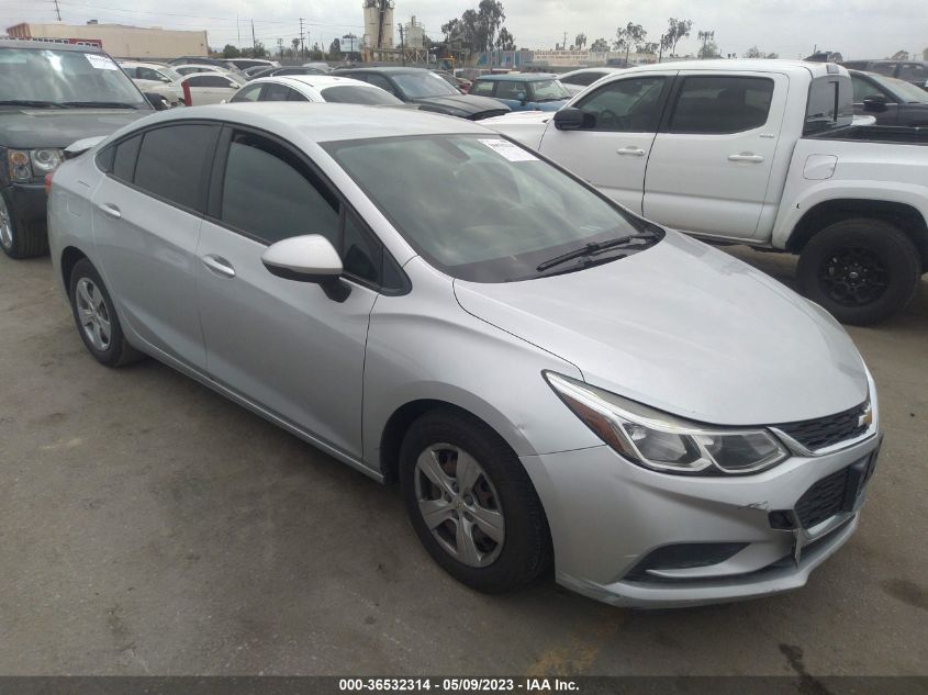 2016 CHEVROLET CRUZE LS - 1G1BC5SMXG7275902