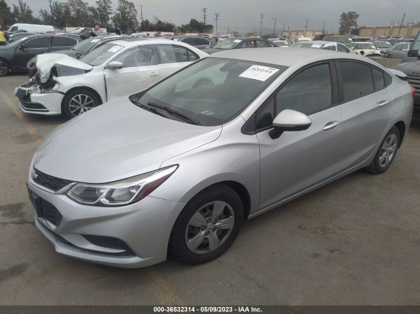 2016 CHEVROLET CRUZE LS - 1G1BC5SMXG7275902