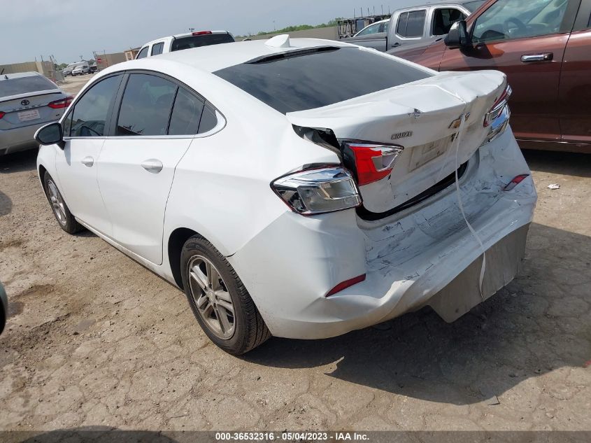 2018 CHEVROLET CRUZE LT - 1G1BE5SM6J7122659