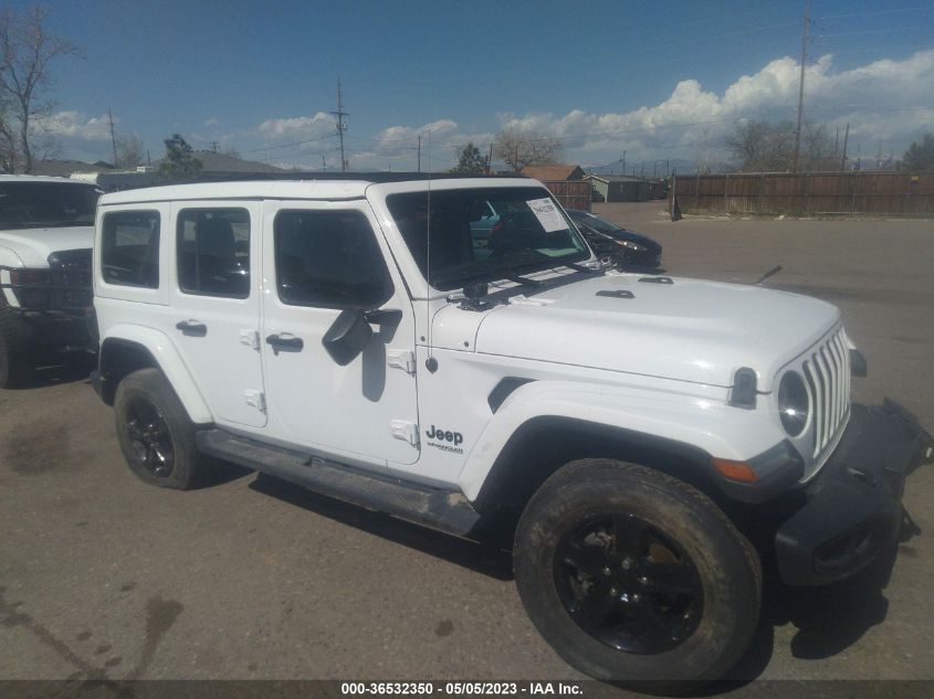 2019 JEEP WRANGLER UNLIMITED SAHARA ALTITUDE - 1C4HJXEG4KW674554