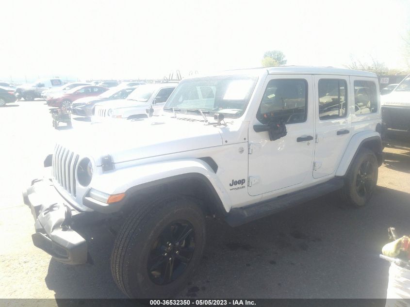 2019 JEEP WRANGLER UNLIMITED SAHARA ALTITUDE - 1C4HJXEG4KW674554