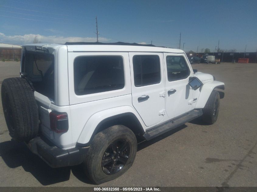2019 JEEP WRANGLER UNLIMITED SAHARA ALTITUDE - 1C4HJXEG4KW674554