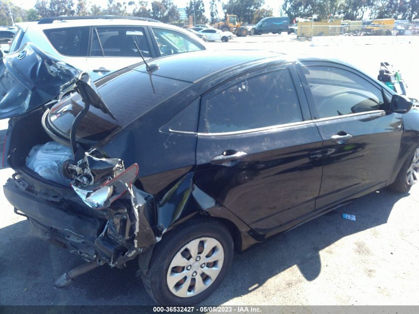 2016 HYUNDAI ACCENT SE - KMHCT4AE2GU066991