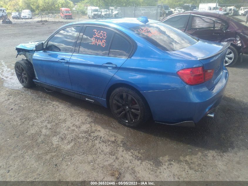 2014 BMW 3 SERIES 335I - WBA3A9C56EF686505