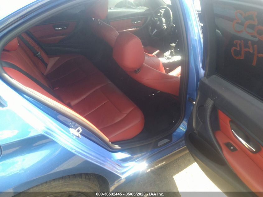 2014 BMW 3 SERIES 335I - WBA3A9C56EF686505