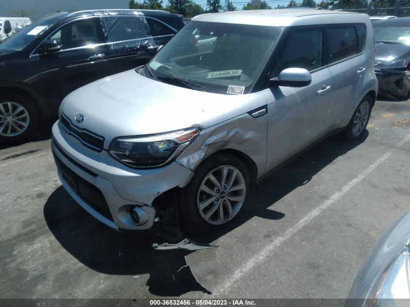 2018 KIA SOUL + - KNDJP3A55J7590250