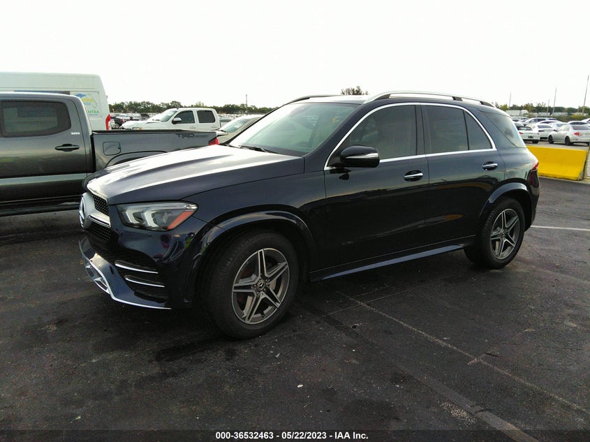 VIN 4JGFB4KB6NA616700 2022 MERCEDES-BENZ GLE GLE 350