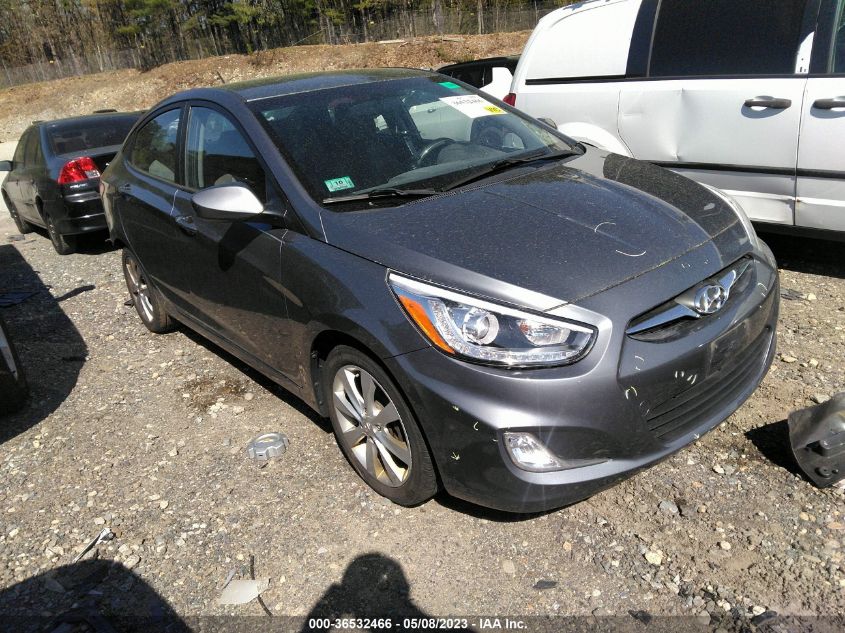 2014 HYUNDAI ACCENT GLS - KMHCU4AE6EU617062