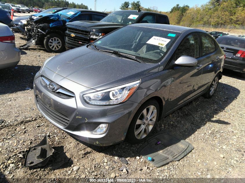2014 HYUNDAI ACCENT GLS - KMHCU4AE6EU617062
