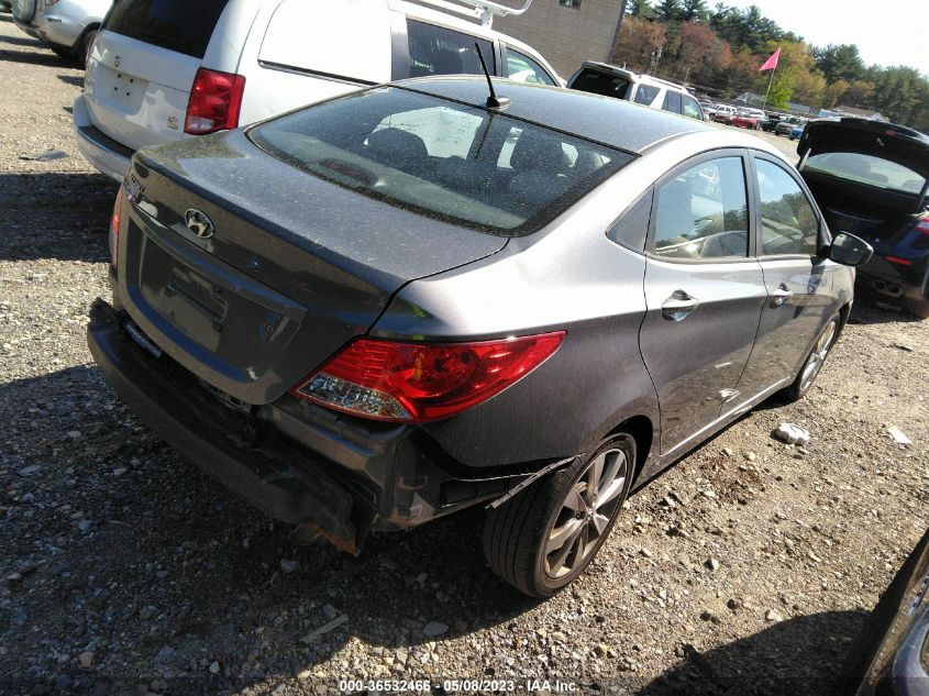 2014 HYUNDAI ACCENT GLS - KMHCU4AE6EU617062