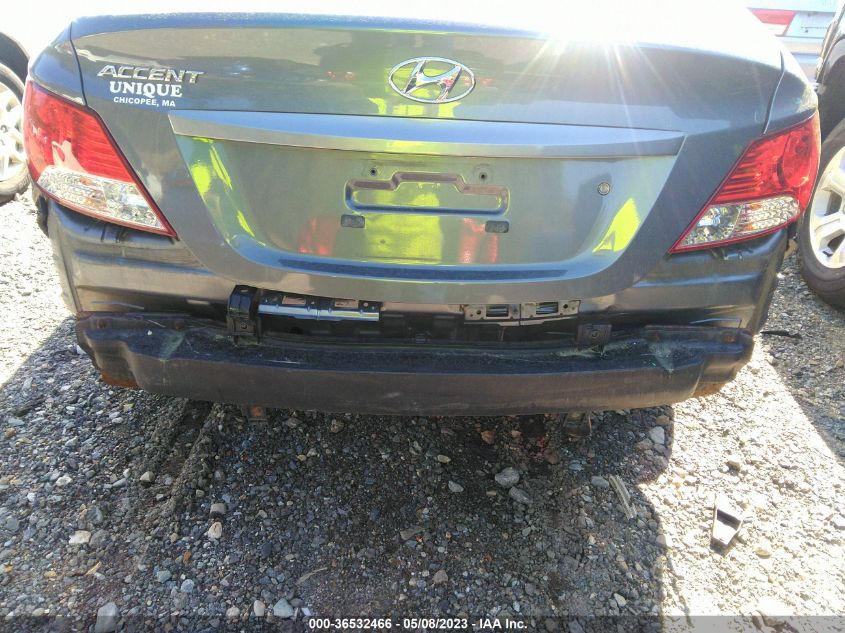 2014 HYUNDAI ACCENT GLS - KMHCU4AE6EU617062