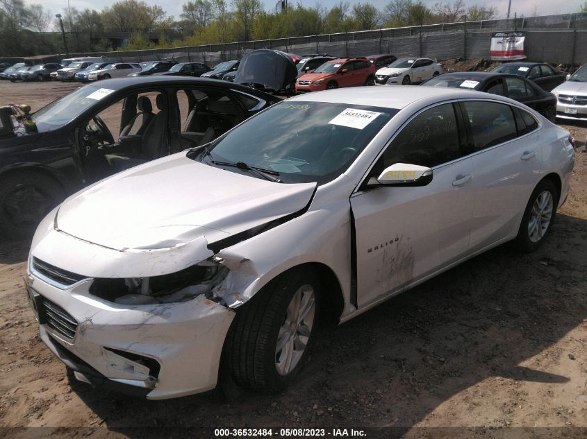 2017 CHEVROLET MALIBU LT - 1G1ZE5ST7HF105293