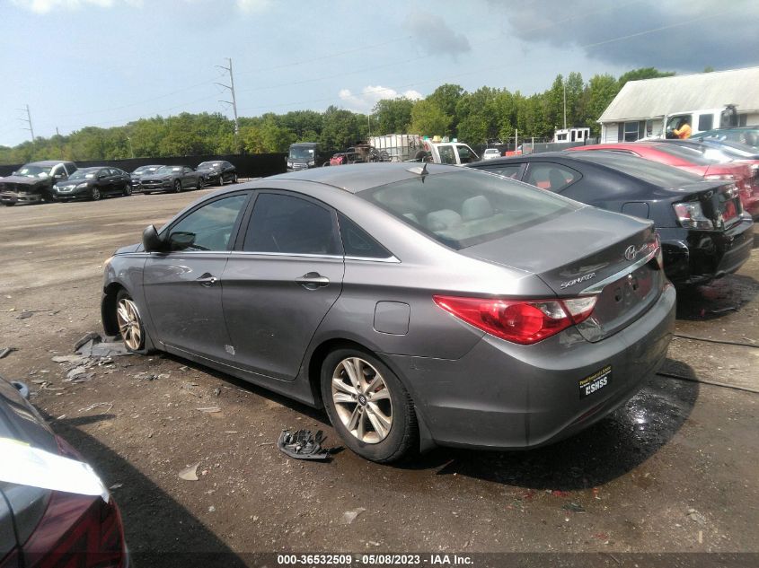 2013 HYUNDAI SONATA GLS PZEV - 5NPEB4AC5DH661600