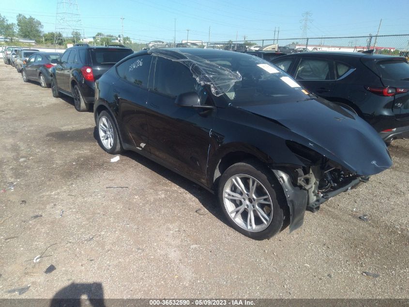 2021 TESLA MODEL Y LONG RANGE - 5YJYGDEE7MF187660