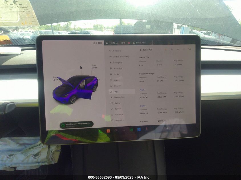 2021 TESLA MODEL Y LONG RANGE - 5YJYGDEE7MF187660