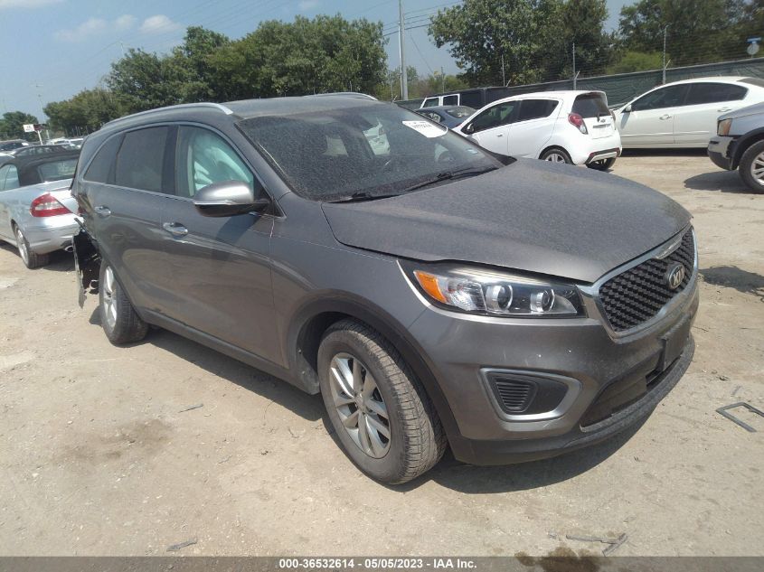 2017 KIA SORENTO LX V6 - 5XYPG4A56HG187620