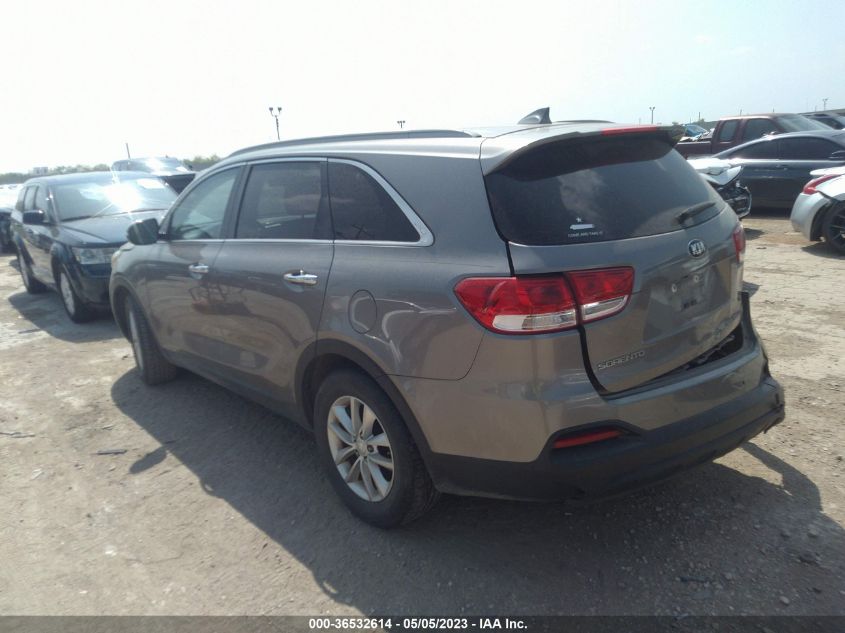 2017 KIA SORENTO LX V6 - 5XYPG4A56HG187620