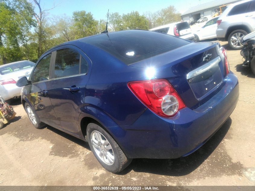 2013 CHEVROLET SONIC LT - 1G1JC5SH5D4228319
