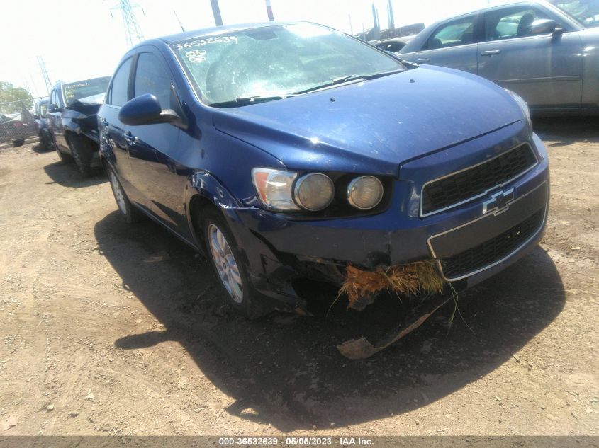 2013 CHEVROLET SONIC LT - 1G1JC5SH5D4228319
