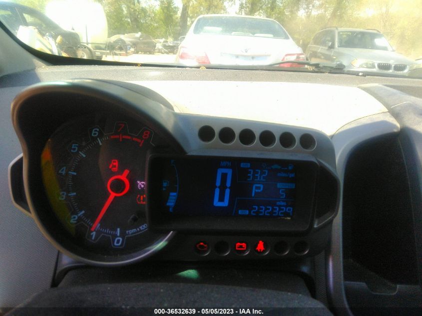 2013 CHEVROLET SONIC LT - 1G1JC5SH5D4228319