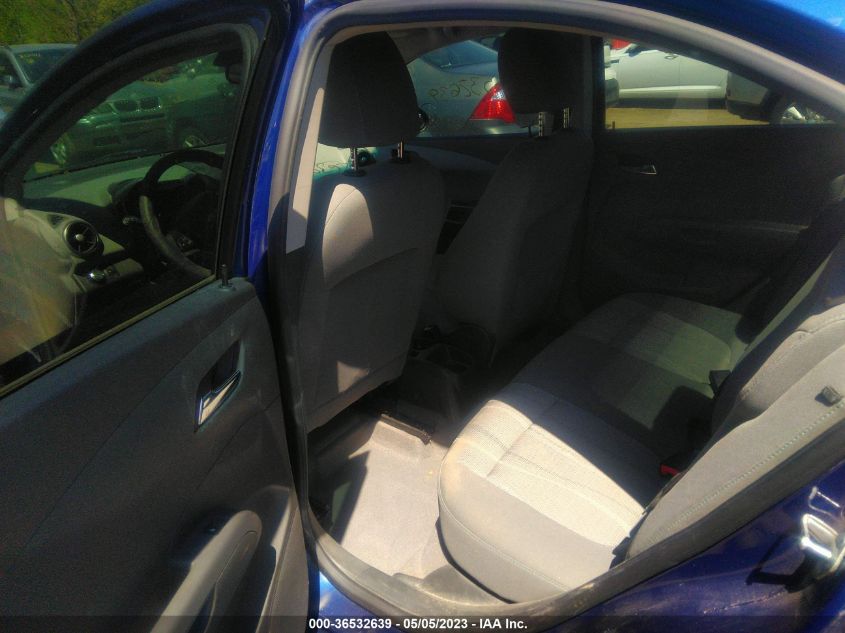 2013 CHEVROLET SONIC LT - 1G1JC5SH5D4228319