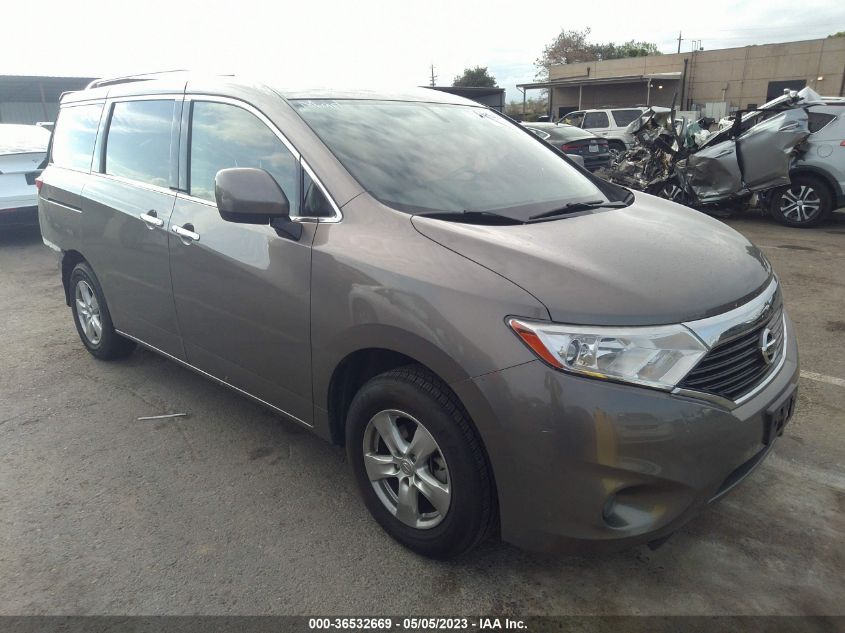 2016 NISSAN QUEST SV/S/PLATINUM/SL - JN8AE2KP4G9155088