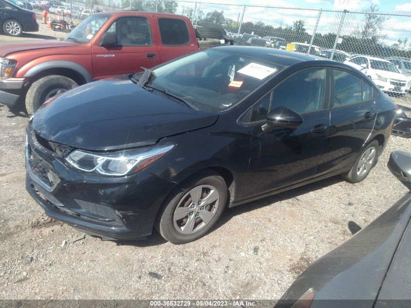 2018 CHEVROLET CRUZE LS - 1G1BC5SM7J7230701