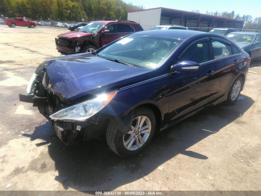 2014 HYUNDAI SONATA GLS - 5NPEB4AC8EH878625