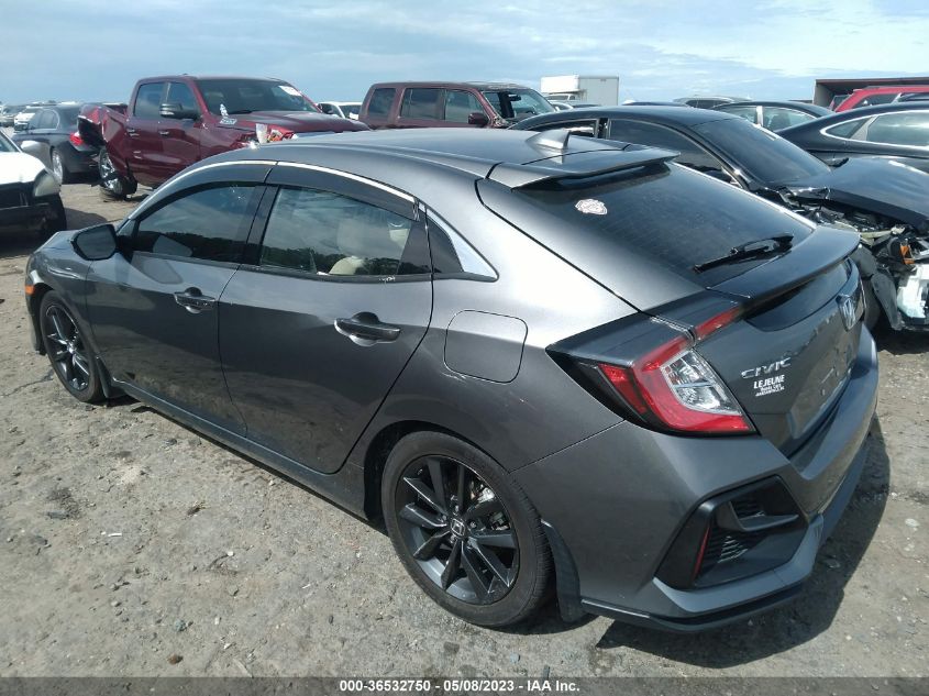 2020 HONDA CIVIC HATCHBACK EX - SHHFK7H6XLU223379