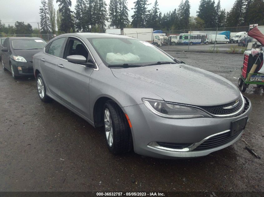 2015 CHRYSLER 200 LIMITED - 1C3CCCAB4FN746604