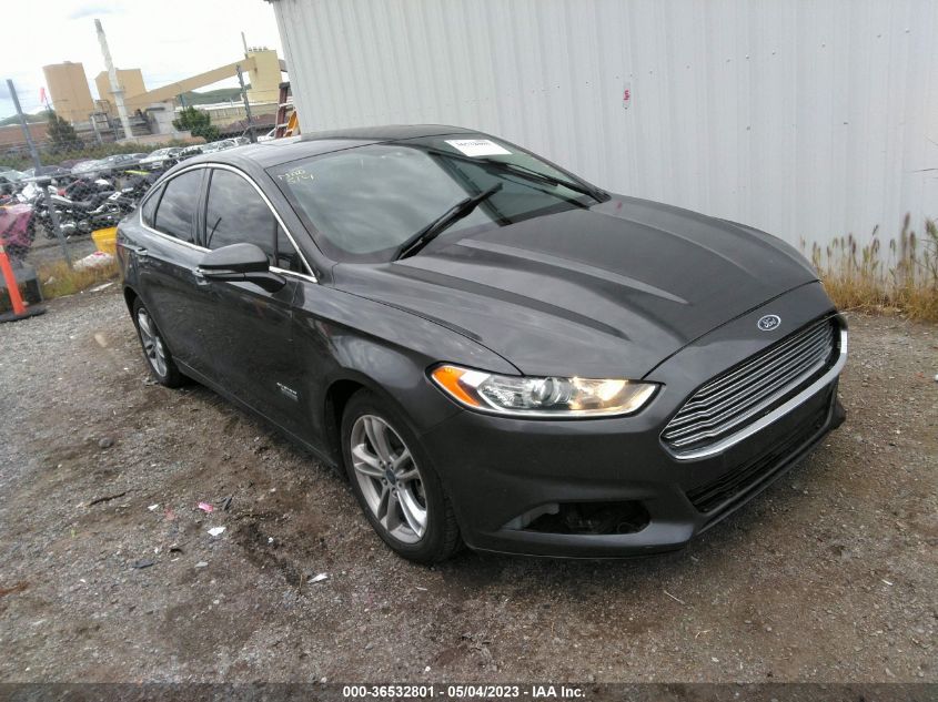 2015 FORD FUSION ENERGI TITANIUM - 3FA6P0SU9FR281672