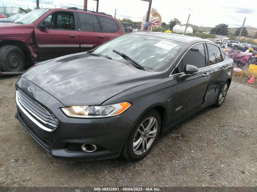 2015 FORD FUSION ENERGI TITANIUM - 3FA6P0SU9FR281672