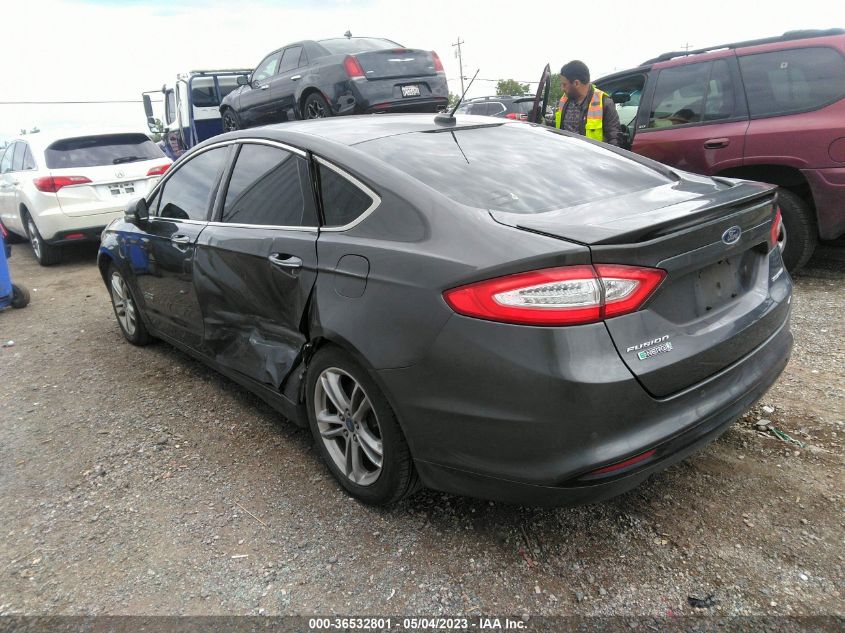 2015 FORD FUSION ENERGI TITANIUM - 3FA6P0SU9FR281672