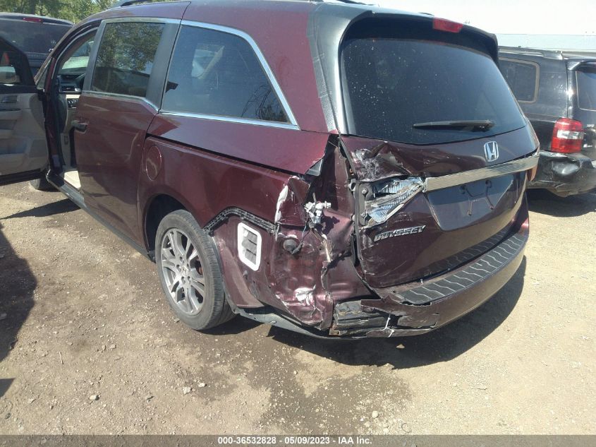 2013 HONDA ODYSSEY EX-L - 5FNRL5H67DB008060