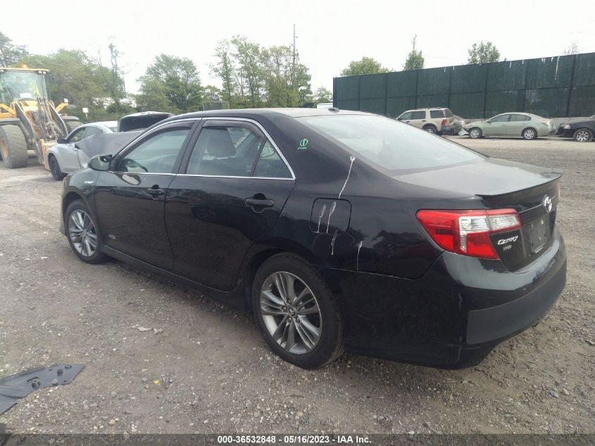 2014 TOYOTA CAMRY HYBRID LE/XLE/SE LIMITED EDITION - 4T1BD1FK0EU131694