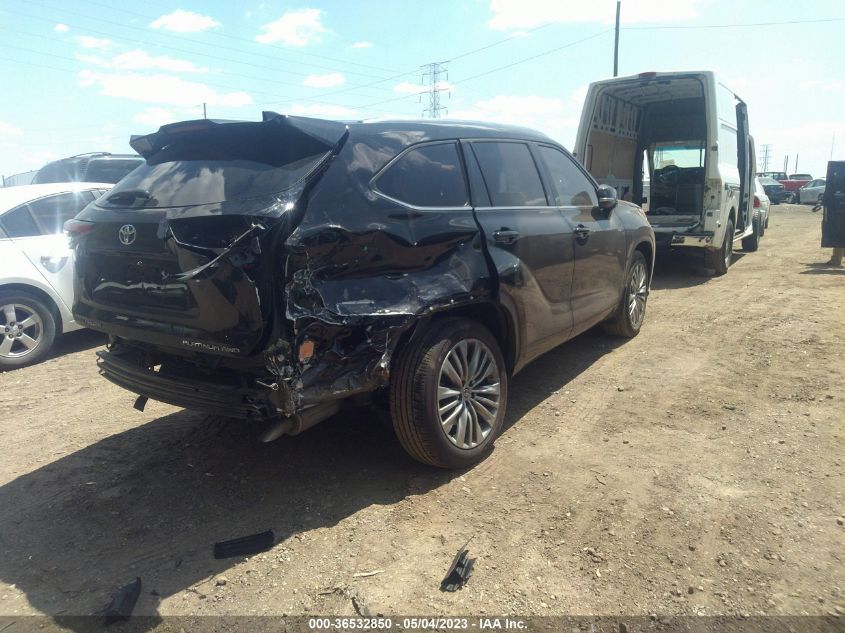 2021 TOYOTA HIGHLANDER PLATINUM - 5TDFZRBHXMS097976