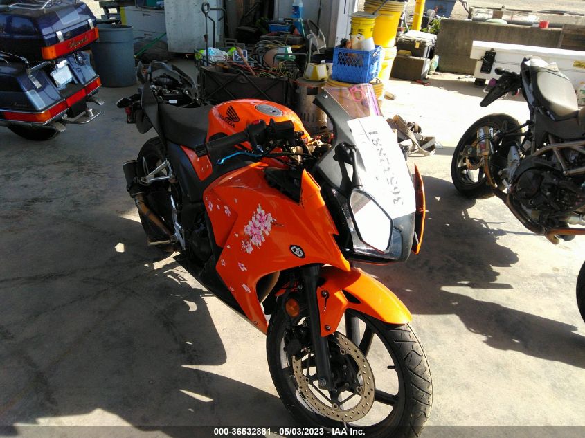 2016 HONDA CBR300 R - MLHNC5118G5200040