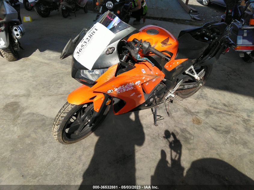 2016 HONDA CBR300 R MLHNC5118G5200040
