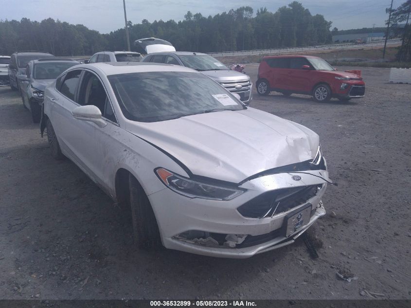 2018 FORD FUSION SE - 3FA6P0HD2JR184409