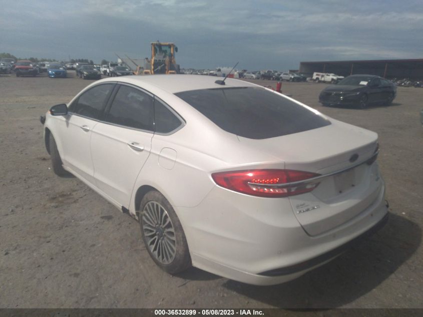 2018 FORD FUSION SE - 3FA6P0HD2JR184409