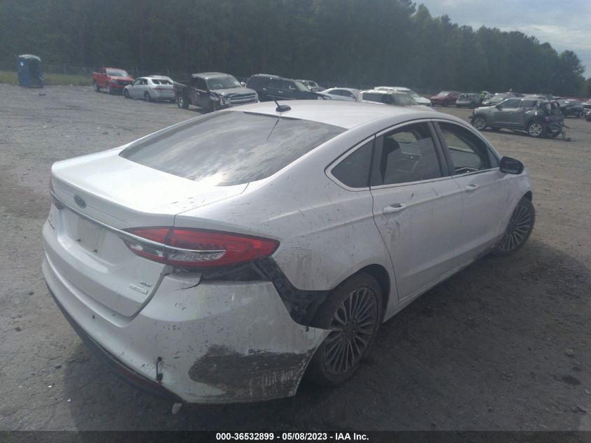 2018 FORD FUSION SE - 3FA6P0HD2JR184409