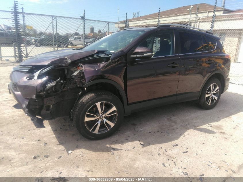 2016 TOYOTA RAV4 XLE - 2T3RFREV9GW448368